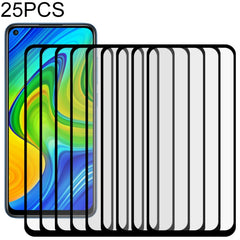 25 PCS Full Glue Full Screen Tempered Glass Film, For Samsung Galaxy A01, For Samsung Galaxy A21s, For Samsung Galaxy A70, For Samsung Galaxy M01, For Xiaomi Redmi 9, For Xiaomi Redmi 9A / 9A Sport / 9C / 9C NFC / Poco C31 / 9 Acitv��������������������...