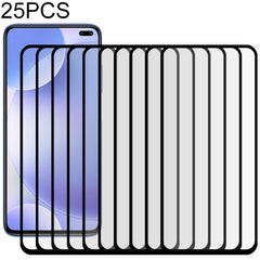 25 PCS Full Glue Full Screen Tempered Glass Film, For Samsung Galaxy A01, For Samsung Galaxy A21s, For Samsung Galaxy A70, For Samsung Galaxy M01, For Xiaomi Redmi 9, For Xiaomi Redmi 9A / 9A Sport / 9C / 9C NFC / Poco C31 / 9 Acitv��������������������...