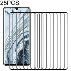 25 PCS Full Glue Full Screen Tempered Glass Film, For Samsung Galaxy A01, For Samsung Galaxy A21s, For Samsung Galaxy A70, For Samsung Galaxy M01, For Xiaomi Redmi 9, For Xiaomi Redmi 9A / 9A Sport / 9C / 9C NFC / Poco C31 / 9 Acitv��������������������...