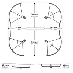STARTRC Drone Propeller Protective Guard Anti-collision Ring, For DJI Mavic 3 Pro