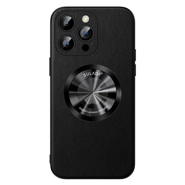 SULADA Microfiber Leather MagSafe Magnetic Phone Case, For iPhone 14 Pro, For iPhone 14 Pro Max, For iPhone 13 Pro Max