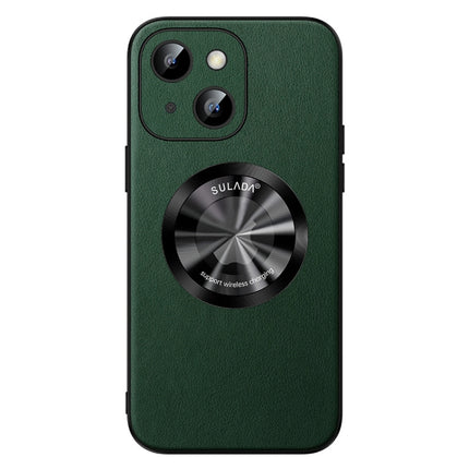 SULADA Microfiber Leather MagSafe Magnetic Phone Case, For iPhone 13 Pro, For iPhone 13, For iPhone 12