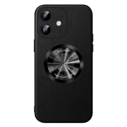 SULADA Microfiber Leather MagSafe Magnetic Phone Case, For iPhone 13 Pro, For iPhone 13, For iPhone 12