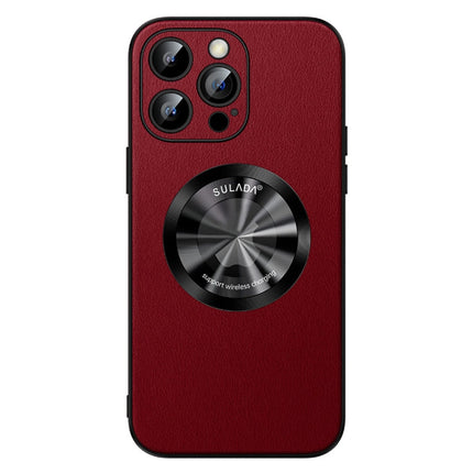 SULADA Microfiber Leather MagSafe Magnetic Phone Case, For iPhone 12 Pro Max, For iPhone 12 Pro