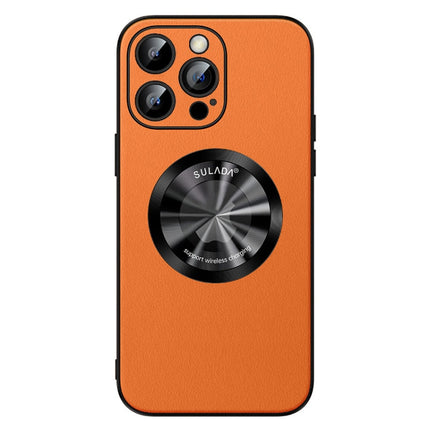 SULADA Microfiber Leather MagSafe Magnetic Phone Case, For iPhone 12 Pro Max, For iPhone 12 Pro