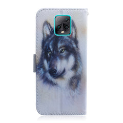Colored Drawing Horizontal Flip Leather Case with Holder & Card Slot & Wallet