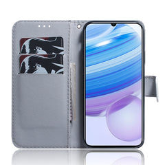 Colored Drawing Horizontal Flip Leather Case with Holder & Card Slot & Wallet