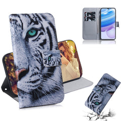 Colored Drawing Horizontal Flip Leather Case with Holder & Card Slot & Wallet