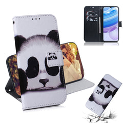 Colored Drawing Horizontal Flip Leather Case with Holder & Card Slot & Wallet