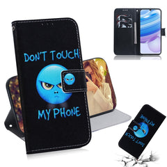 Colored Drawing Horizontal Flip Leather Case with Holder & Card Slot & Wallet