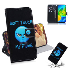 Colored Drawing Horizontal Flip Leather Case with Holder & Card Slot & Wallet