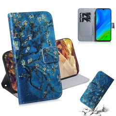 Colored Drawing Horizontal Flip Leather Case with Holder & Card Slot & Wallet