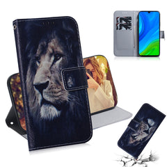 Colored Drawing Horizontal Flip Leather Case with Holder & Card Slot & Wallet