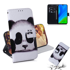 Colored Drawing Horizontal Flip Leather Case with Holder & Card Slot & Wallet