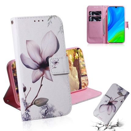 Colored Drawing Horizontal Flip Leather Case with Holder & Card Slot & Wallet, For Huawei P Smart 2020, For Huawei P40 Lite 5G