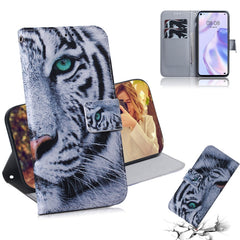 Colored Drawing Horizontal Flip Leather Case with Holder & Card Slot & Wallet