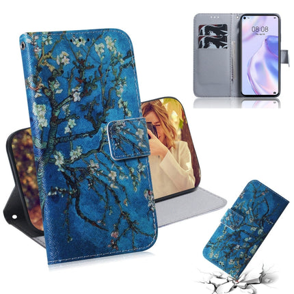 Colored Drawing Horizontal Flip Leather Case with Holder & Card Slot & Wallet, For Huawei P Smart 2020, For Huawei P40 Lite 5G