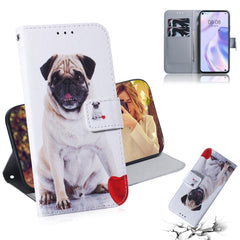 Colored Drawing Horizontal Flip Leather Case with Holder & Card Slot & Wallet