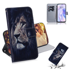 Colored Drawing Horizontal Flip Leather Case with Holder & Card Slot & Wallet