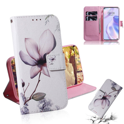 Colored Drawing Horizontal Flip Leather Case with Holder & Card Slot & Wallet, For Huawei P Smart 2020, For Huawei P40 Lite 5G