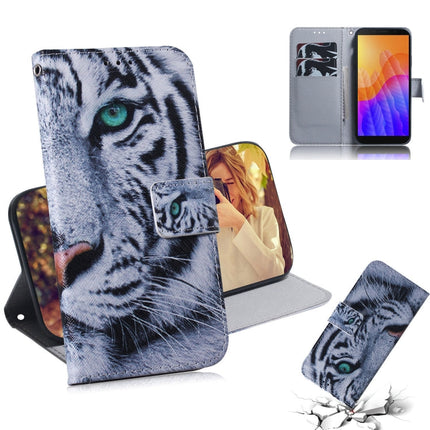 Colored Drawing Horizontal Flip Leather Case with Holder & Card Slot & Wallet, For Huawei Y5P, For Huawei Y6P