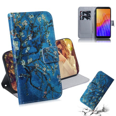 Colored Drawing Horizontal Flip Leather Case with Holder & Card Slot & Wallet