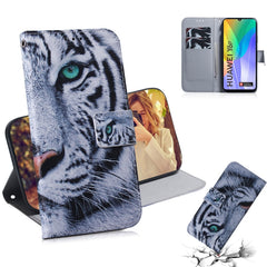 Colored Drawing Horizontal Flip Leather Case with Holder & Card Slot & Wallet