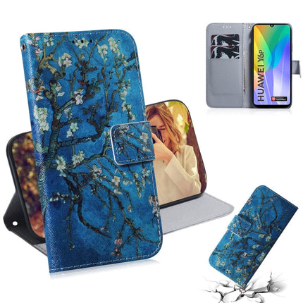 Colored Drawing Horizontal Flip Leather Case with Holder & Card Slot & Wallet, For Huawei Y5P, For Huawei Y6P