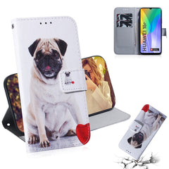 Colored Drawing Horizontal Flip Leather Case with Holder & Card Slot & Wallet