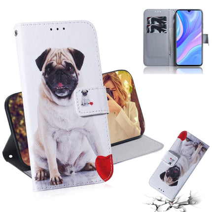 Colored Drawing Horizontal Flip Leather Case with Holder & Card Slot & Wallet, For Huawei P Smart S / Enjoy 10S / Y8P, For Motorola Moto G8 Power Lite
