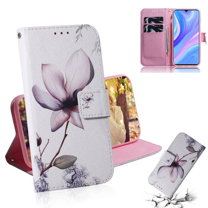 Colored Drawing Horizontal Flip Leather Case with Holder & Card Slot & Wallet, For Huawei P Smart S / Enjoy 10S / Y8P, For Motorola Moto G8 Power Lite