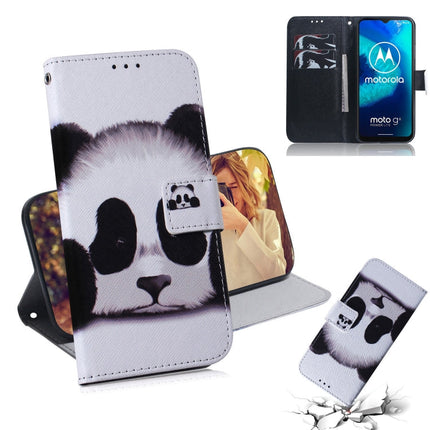 Colored Drawing Horizontal Flip Leather Case with Holder & Card Slot & Wallet, For Huawei P Smart S / Enjoy 10S / Y8P, For Motorola Moto G8 Power Lite