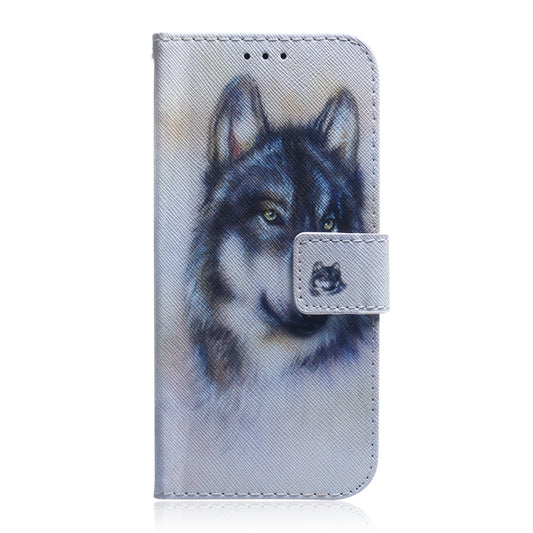 Colored Drawing Horizontal Flip Leather Case with Holder & Card Slot & Wallet