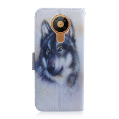 Colored Drawing Horizontal Flip Leather Case with Holder & Card Slot & Wallet