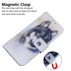 Colored Drawing Horizontal Flip Leather Case with Holder & Card Slot & Wallet