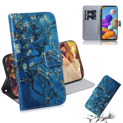 Colored Drawing Horizontal Flip Leather Case with Holder & Card Slot & Wallet