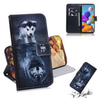 For Samsung Galaxy A21s / Wolf and Dog
