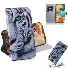 Colored Drawing Horizontal Flip Leather Case with Holder & Card Slot & Wallet