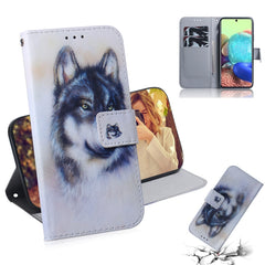 Colored Drawing Horizontal Flip Leather Case with Holder & Card Slot & Wallet