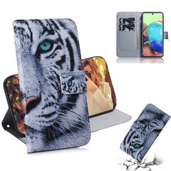 Colored Drawing Horizontal Flip Leather Case with Holder & Card Slot & Wallet