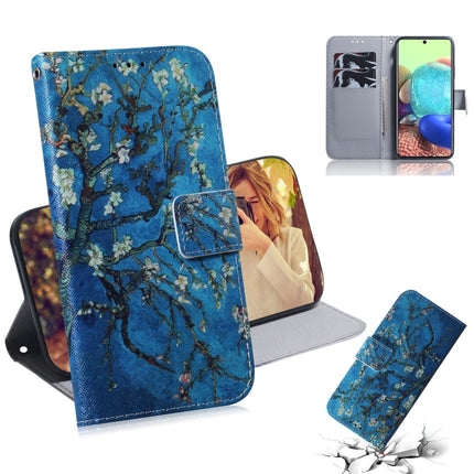 Colored Drawing Horizontal Flip Leather Case with Holder & Card Slot & Wallet