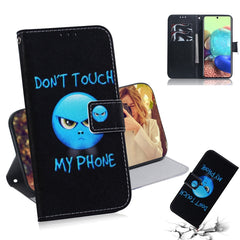 Colored Drawing Horizontal Flip Leather Case with Holder & Card Slot & Wallet