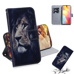 Colored Drawing Horizontal Flip Leather Case with Holder & Card Slot & Wallet
