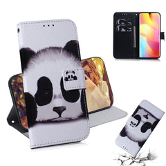 Colored Drawing Horizontal Flip Leather Case with Holder & Card Slot & Wallet