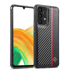 LC.IMEEKE 3 in 1 Carbon Fiber Texture Shockproof Phone Case, For Samsung Galaxy S24 Ultra 5G, For Samsung Galaxy A15 5G, For Samsung Galaxy A24, For Samsung Galaxy S24+ 5G, For Samsung Galaxy A34 5G, For Samsung Galaxy S24 5G, For Samsung Galaxy A23 4G...