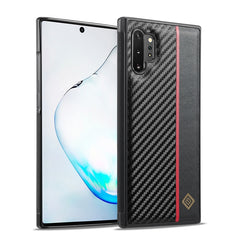 LC.IMEEKE 3 in 1 Carbon Fiber Texture Shockproof Phone Case, For Samsung Galaxy A71 4G, For Samsung Galaxy Note20 Ultra, For Samsung Galaxy A70, For Samsung Galaxy A51 4G, For Samsung Galaxy A50, For Samsung Galaxy S21 FE, For Samsung Galaxy S20�������...