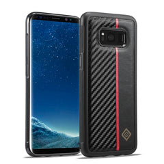 LC.IMEEKE 3 in 1 Carbon Fiber Texture Shockproof Phone Case, For Samsung Galaxy A71 4G, For Samsung Galaxy Note20 Ultra, For Samsung Galaxy A70, For Samsung Galaxy A51 4G, For Samsung Galaxy A50, For Samsung Galaxy S21 FE, For Samsung Galaxy S20�������...