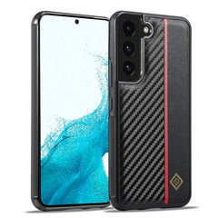LC.IMEEKE 3 in 1 Carbon Fiber Texture Shockproof Phone Case, For Samsung Galaxy S24 Ultra 5G, For Samsung Galaxy A15 5G, For Samsung Galaxy A24, For Samsung Galaxy S24+ 5G, For Samsung Galaxy A34 5G, For Samsung Galaxy S24 5G, For Samsung Galaxy A23 4G...