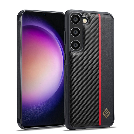 LC.IMEEKE 3 in 1 Carbon Fiber Texture Shockproof Phone Case, For Samsung Galaxy A15 5G, For Samsung Galaxy A24, For Samsung Galaxy S24 Ultra 5G, For Samsung Galaxy S24+ 5G, For Samsung Galaxy A23 4G/5G, For Samsung Galaxy A34 5G, For Samsung Galaxy S24...