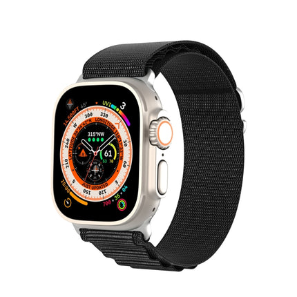 DUX DUCIS GS Series Nylon Loop Watch Band, For Apple Watch Ultra 49mm, For Apple Watch SE 2023 44mm, For Apple Watch SE 2023 40mm, For Apple Watch Ultra 2 49mm, For Apple Watch Series 9 45mm, For Apple Watch SE 2022 40mm